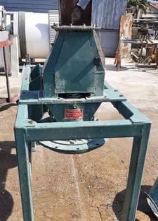 Sturtevant #3B, Pin Mill, Carbon Steel, 16" diameter, 6" x 6" flanged inlet, 10 HP, 230/460V, 3425 RPM