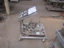 Pharmacia, Biotech Pneumatic Acturated Packing Station, (2) pump, 7-26 GPM, 2-30 deg. C, 1966