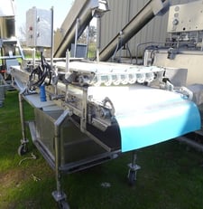 Belt Press, 44" feed H, 46" discharge H, 26" x 114", start/stop control