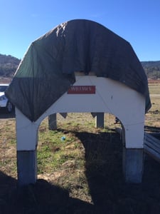 Willmes, Bladder Press, Type under power 5000, 5000 liter, 2 bar,