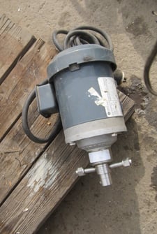 .37" Micro Gear Pump #142-000-110, Stainless Steel, 0.5 HP, 208/230/460V, 3450 RPM