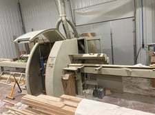 Friulmac #Randomat-E, end matcher w/ tenoning, 1-3/16" x 9-7/8' width, 6-5/16" x 137" length, Siemens