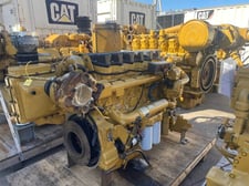 600 HP Caterpillar #C18, diesel marine engine, Tier 1, sound attenuated enclosure 1, electronic governor, 2005