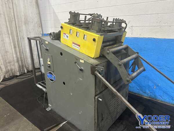 30" x .156" Coe Press Equipment #CPPS-P0-300-18, straightener, 7 straightening rolls, 3" pinch roll diameter
