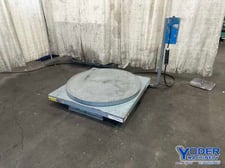 5000 lb. Autoquip #35C3E50, hydraulic scissor lift table, 50" x 50", pendant control, 1.5 HP