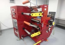 Phoenix Machine #650FC/18, 18" duplex slitter/rewinder, serial #M00085, 2000
