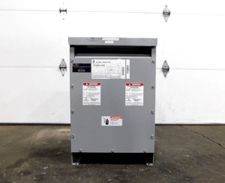 15 KVA 480 Primary, 208/120 Secondary, General Electric #9T23Q3471G03 K Factor dry type transformer