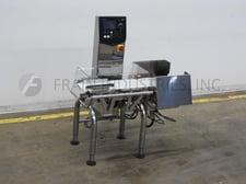 Ishida #DACSG1523SSIS, automatic, 3-zone, Stainless Steel checkweigher, up to 300 FPM
