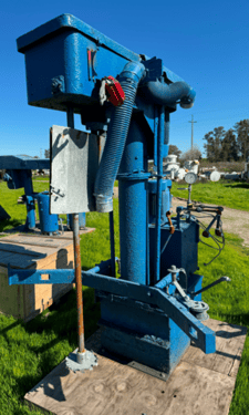 Myers, Dispersion Mixer, 1.5" diameter Shaft, w/7" diameter Dispersion blade, 74" clearance when fully