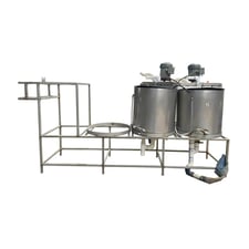 70 gallon Round Stainless Balance Tanks, (2) 3/4 HP Motors, 208-230/460 V. (2 available)