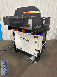 Ironwood #Cut-30L, cold saw, 30" blade diameter, 2" blade arbor, 50-1/4" x32-1/4" table, 15 HP, 2019