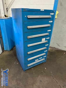 7 Drawer Vidmar tool cabinet, 30" L x 27-1/2" D x 59" H