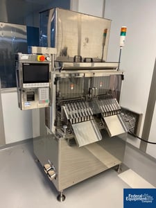 Anritsu #KW9001AP, Automatic Capsule Checkweigher, 16 lanes, up to 2000/minute, with size 4 tooling, CE