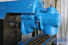 Cincinnati #4, dial type horizontal milling machine, 18" x80" table, 20 HP, Sony 2-Axis digital read out