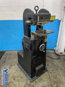 Geo Schmidt #175, marking machine, 10" x6" table, 10" btwn housing, dual palm buttons, 5 HP