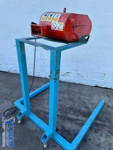 Sweed #400AC, scrap chopper, 3/4" x1-3/4" infeed opening, 3" cut length, 1/2 HP, 90 FPM