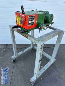 Sweed #LG2-2, scrap chopper, 3/4" x1-1/4" infeed opening, 1/4" cut length, 1/2 HP, 162.5 FPM