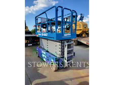 Genie #4047E, Electric Scissor Lift, 547 hours, 2016
