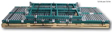 16" wide x 10' long, Automated Conveyor Systems #190SR-13-2.25-Shut Height, gravity roller conveyor, new