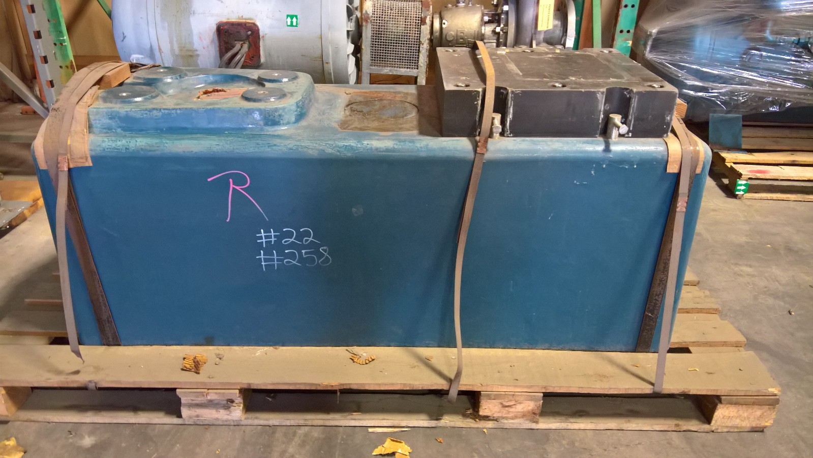 PolyShield Base Plate and Ansi Combo, for Goulds Pump 3196 IOM New