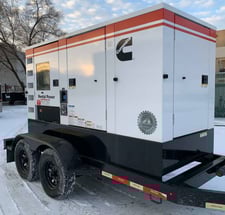 100 KW Cummins #C100D2RE, diesel generator set, 480 Volts multi, Standby, new, 2023