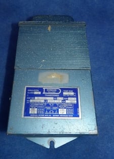 1 KVA 480x240 Primary, 240/120 Secondary, Dongan 80-1035 Series P1181, class B, 1 yr warranty