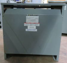 75 KVA 480 Primary, 208Y/120 Secondary, Square D 75T3H, class AA, 1 year warranty