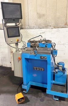 Tesker #25, thread roller, with servos, retrofitted