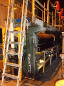 Manchester, 174" face, 2-roll calendar stack with 200 HP motor