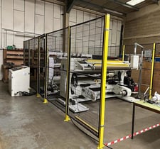 SRC Systems #1300, doctor reversible rewinder, 51" working width, 40" roll diameter, new
