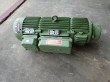 3.3 HP 3510 RPM Perske 5DW58-2, frequency converter electric motor, 230/460 Volts, Rebuilt