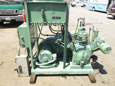 Ingersoll-Rand, industrial reciprocating air compressor with aftercooler, 20 HP