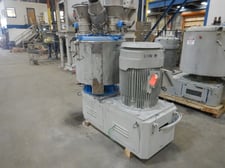 250 liter Henschel #FM250B, high intensity mixer, 75/37.5 HP 2 speed motor