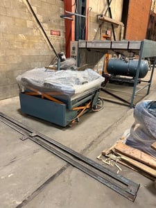 Plasti-Vac #404XX, 48" x 48" vacuum former, automatic, vacuum system
