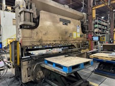 230 Ton, Cincinnati #230-FMII, CNC Press Brake, Touch Screen Control, 12' overall, 10' 6-3/4" between housing