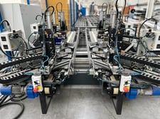 Sturtz #ConnectStar-Turbo / OpticStar PVC window welding / cleaning production line, 4-head, 2014