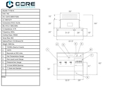 750 KVA 12470GrdY/7200 Primary, 480Y/277 Secondary, Pad, proCORE(Immediate Shipment Available)