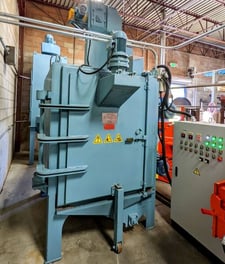 Spinner Hanger Shot Grit Blast System