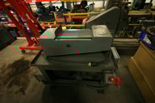 8" Kalamazoo, belt sander, 9" X3" belt table, 1-1/2 HP, 1725 RPM, serial #S8HD1196001, #11497