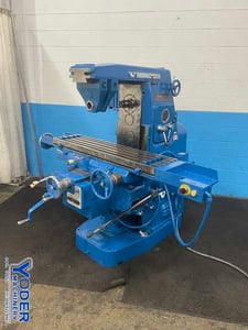 South Bend #Veriner-SA, horizontal mill with vertical head, 12" x47" table, 5 HP, coolant