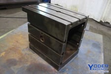 T-slotted drill table, 19 width x 16 T x 13