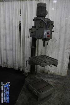 20" Solberga, single spindle drill