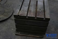 Universal drill table, 21 -1/2" L x 22 width x 22 H, 90° table tilt