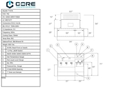 750 KVA 34500GrdY/19920 Primary, 480Y/277 Secondary, Pad, Recon(shipment available in 10 days)