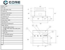 300 KVA 13200GrdY/7620 Primary, 208Y/120 Secondary, PAD, Recon, (shipment available in 10 days)