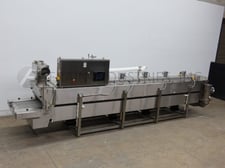 Cryogenics Systems #CES-LT-LIN-20FTx2FT-PODB, liquid nitrogen freeze tunnel, with 25" wide x 282" long belt