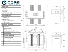 1500 KVA 12470 Delta Primary, 480Y/277 Secondary, SUB, Recon (2 available, shipment available in 10 days)