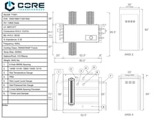 1500 KVA 13800 Delta Primary, 480Y/277 Secondary, SUB, Recon(3 available, shipment available in 10 days)