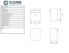 500 KVA 4160 Delta Primary, 208Y/120 Secondary, Dry, Recon(shipment available in 10 days)