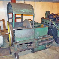 Stamco, 1" x 0.135" scrap winder, 17" width x 30" diameter scrap ball, manual dump